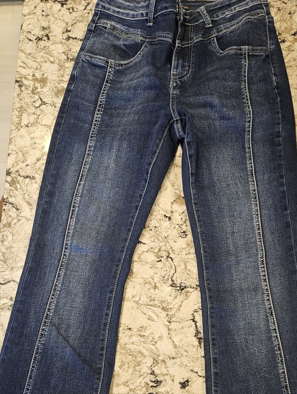 Coco & Carmen Everstretch Flare Jeans Size M Stretchy